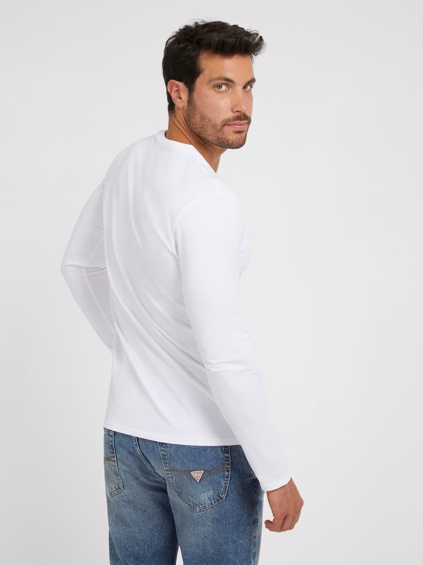 Guess T-shirt Uomo manica lunga