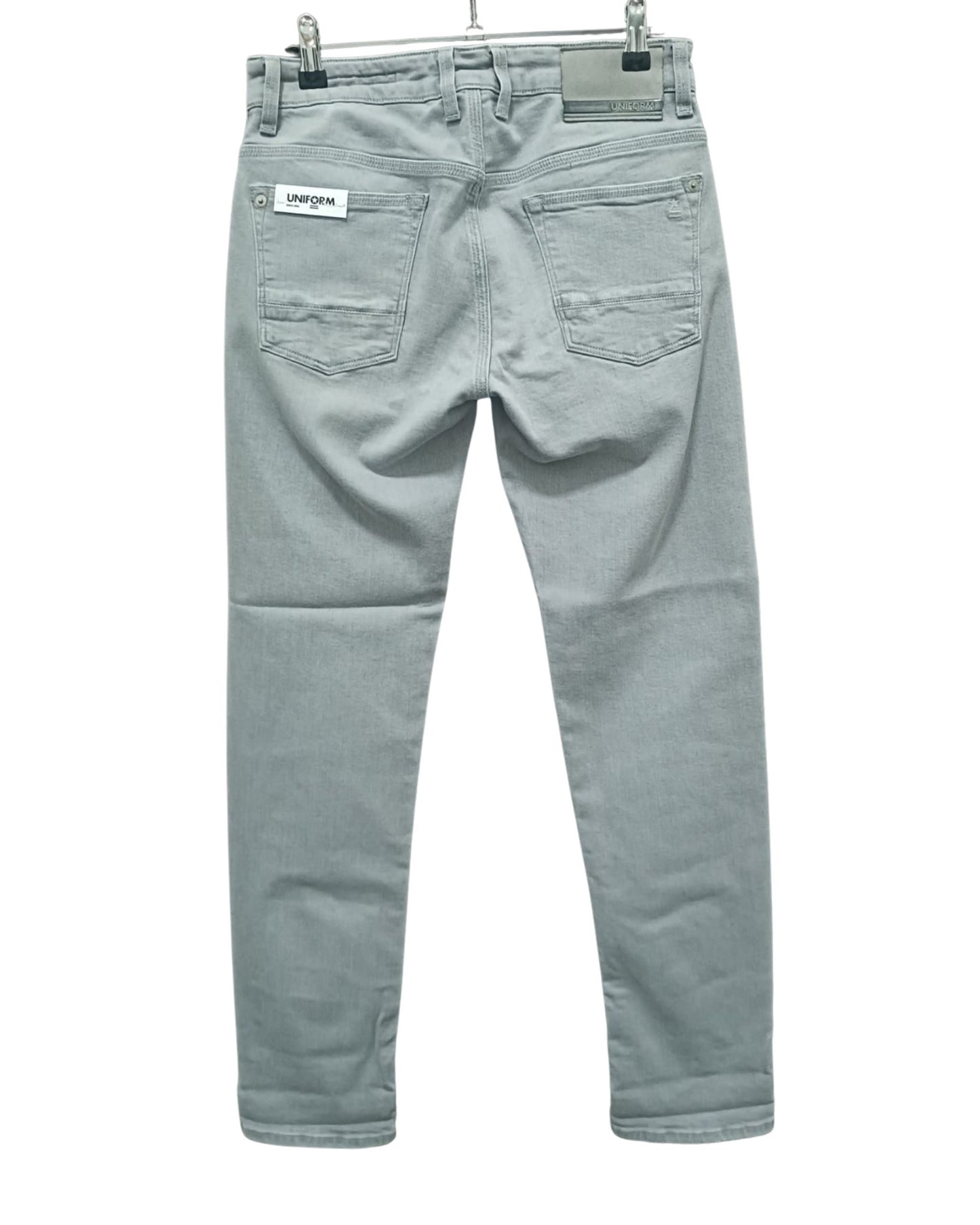 Uniform Dean jeans uomo slim fit grey vista posteriore