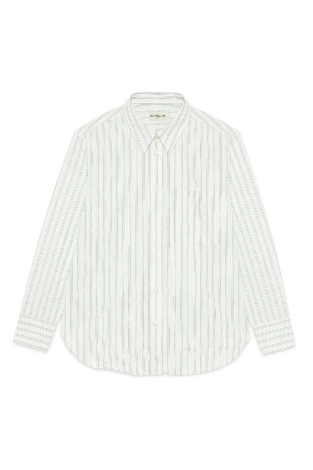 Roy Roger's Camicia donna Shirt Easy WOMAN Popeline stripe Washed RND90016T8120124 C0556