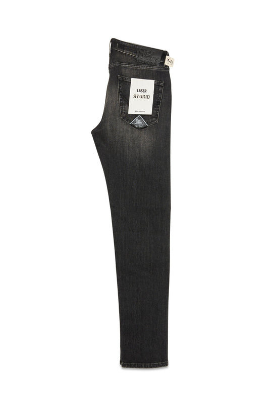 Roy Roger's JEANS uomo 517 MAN Denim black elast. Ferg