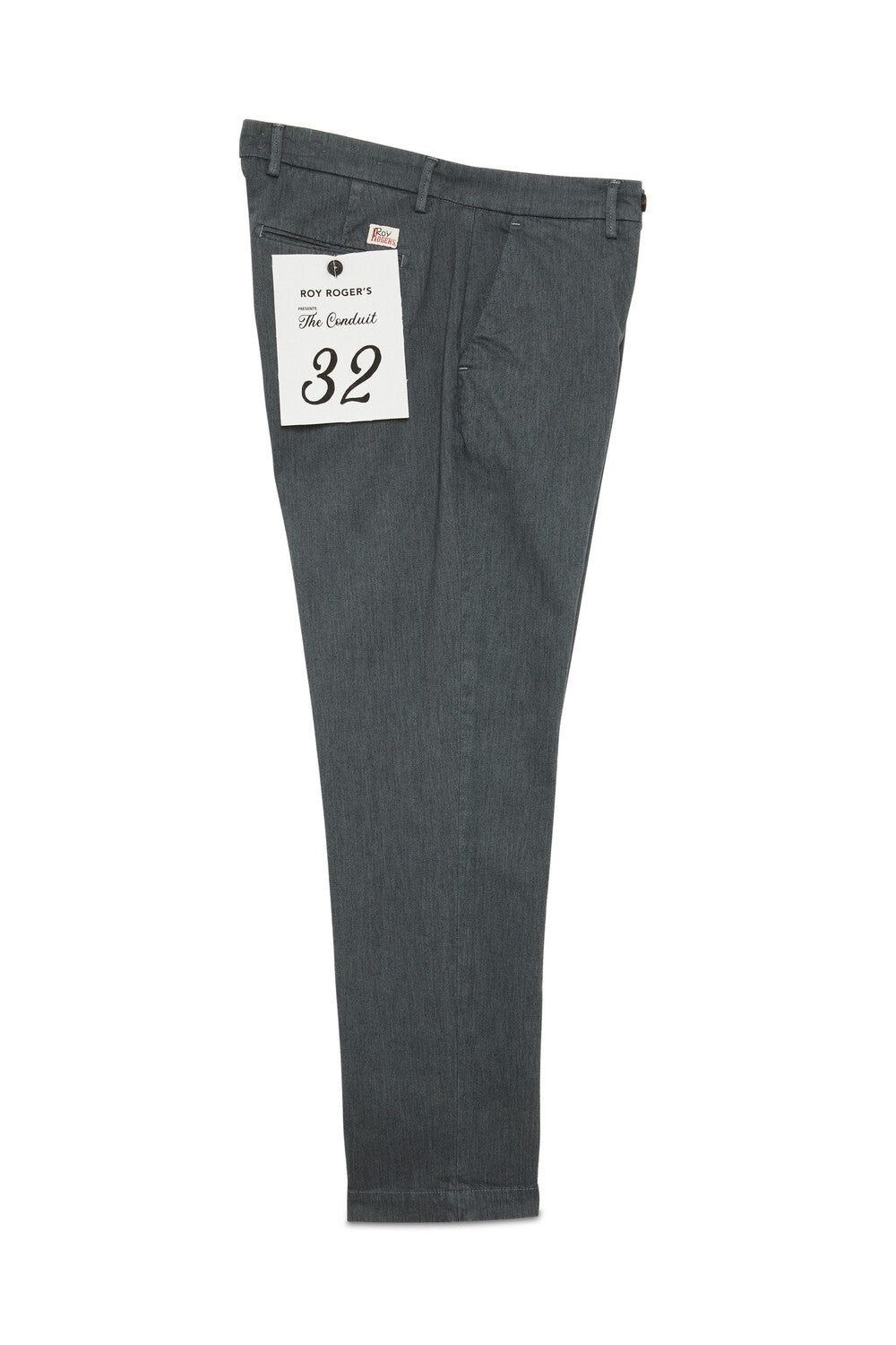 Roy Roger's Pantalone uomo chino conduit man melange