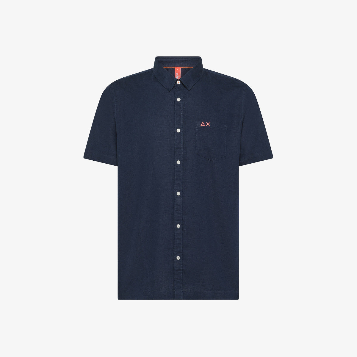 Sun68 Camicia uomo shirt linen beach s/s
