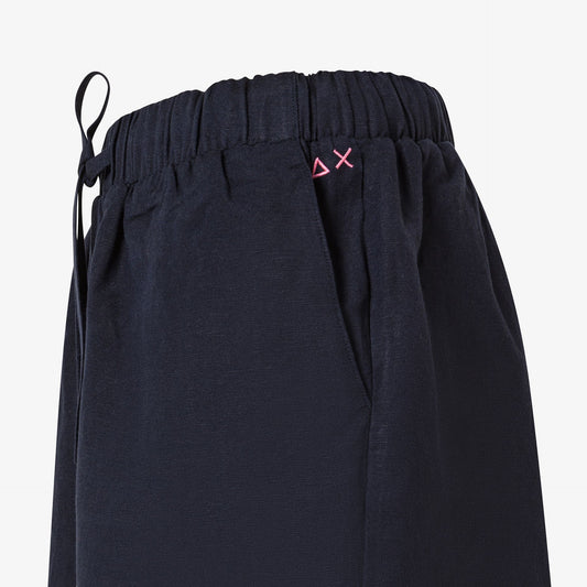 dettaglio ricamo fluo shorts sun68