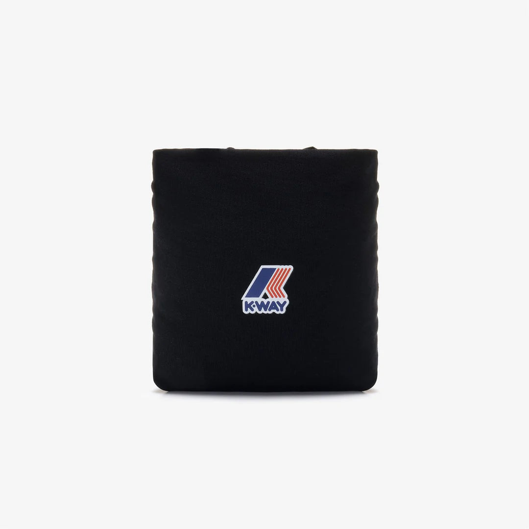 K-WAY T-Shirt unisex in Cotone Pieghevole Unisex blu con Logo - Le vrai Edouard