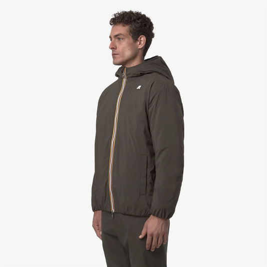 K-WAY Jack plain warm men's outerwear.