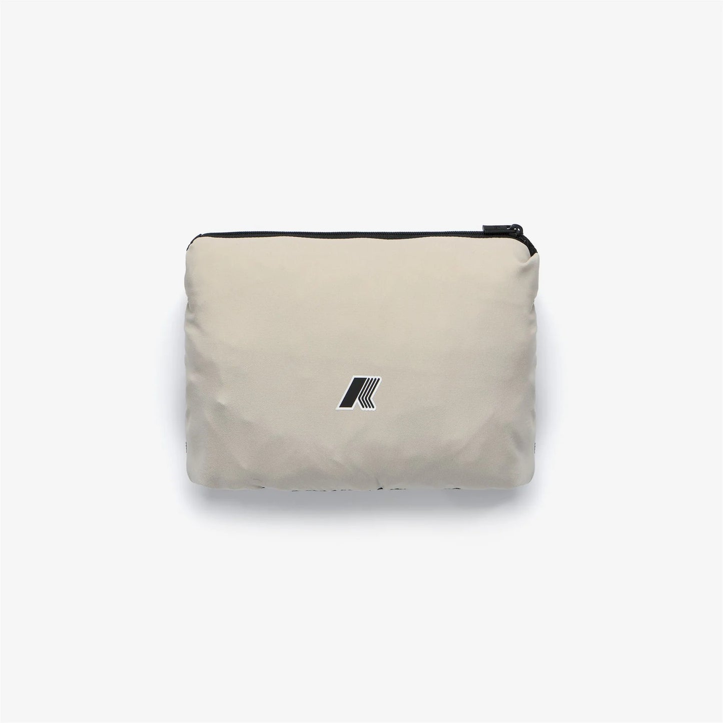 k-way journeer felpa unisex beige impacchettabile