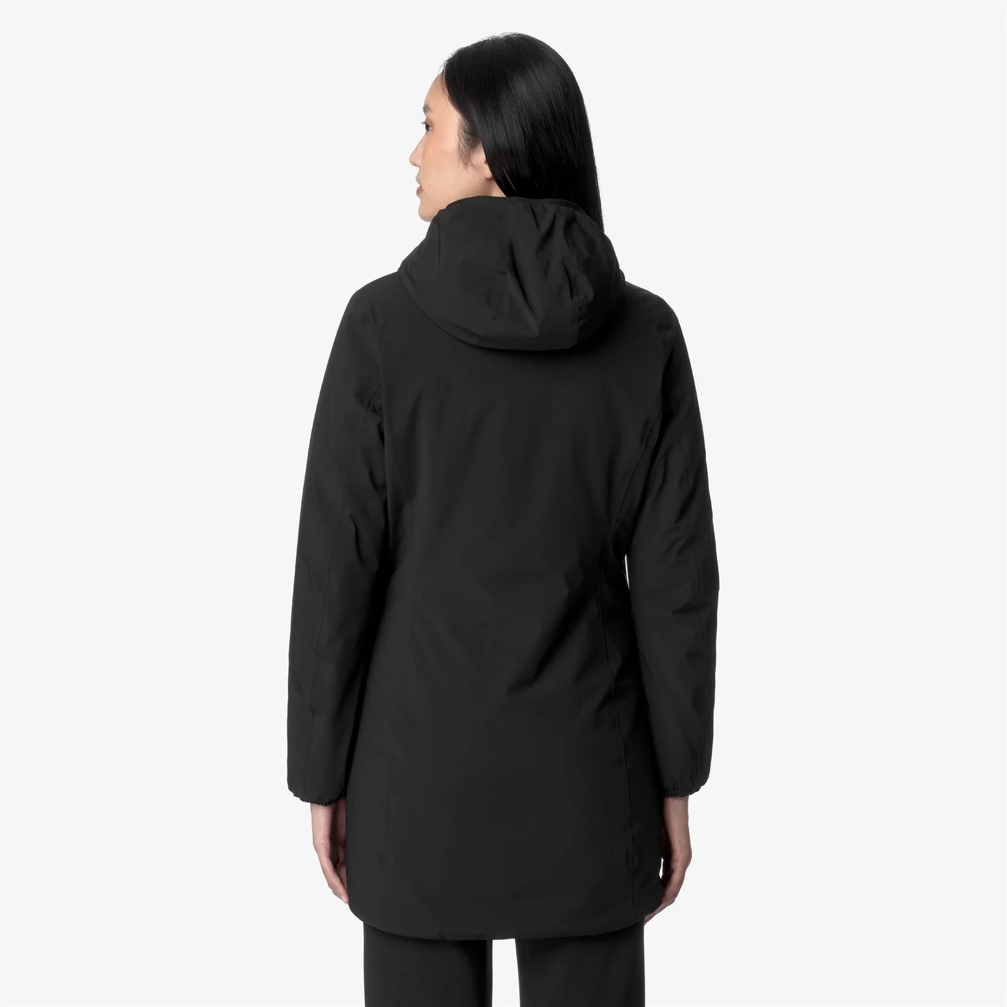 K-WAY Denise Capospalla donna Giacca Calda Reversibile Donna Nera Blu con Imbottitura Sintetica .K6128UW