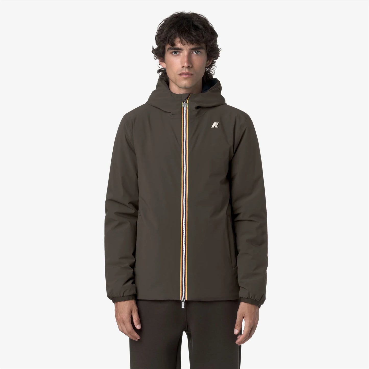 K-WAY jack st reversible capospalla uomo caldo Reversibile con Design Impermeabile K6128VW B3A