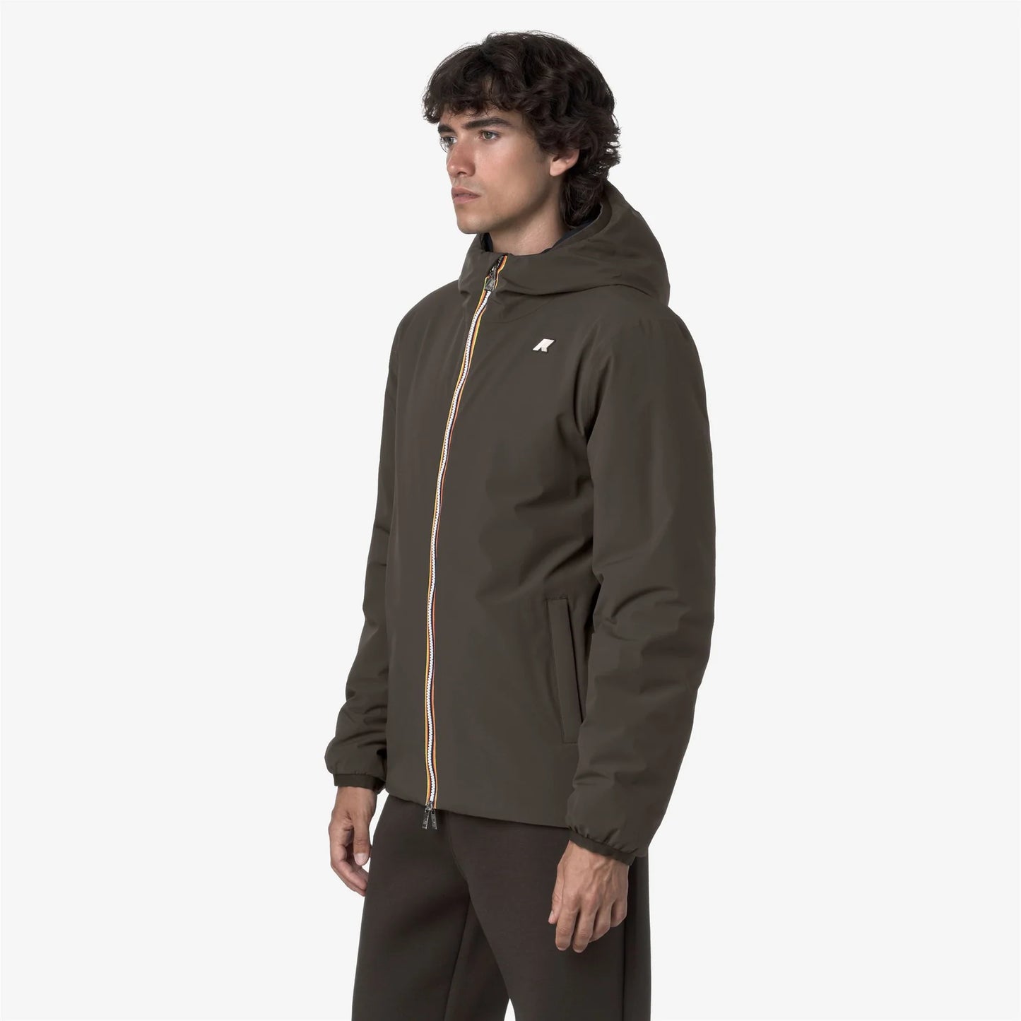K-WAY jack st reversible capospalla uomo caldo Reversibile con Design Impermeabile K6128VW B3A