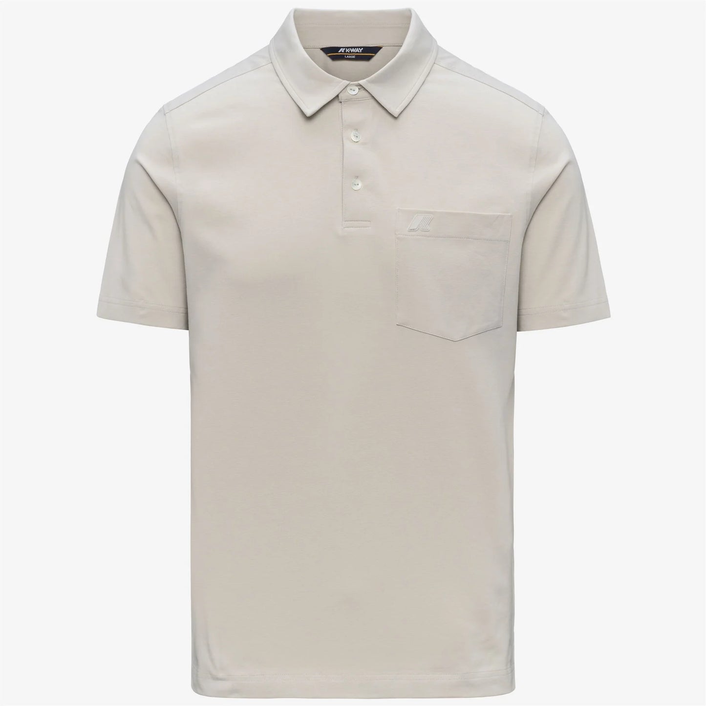 Polo casual elegante uomo colore beige