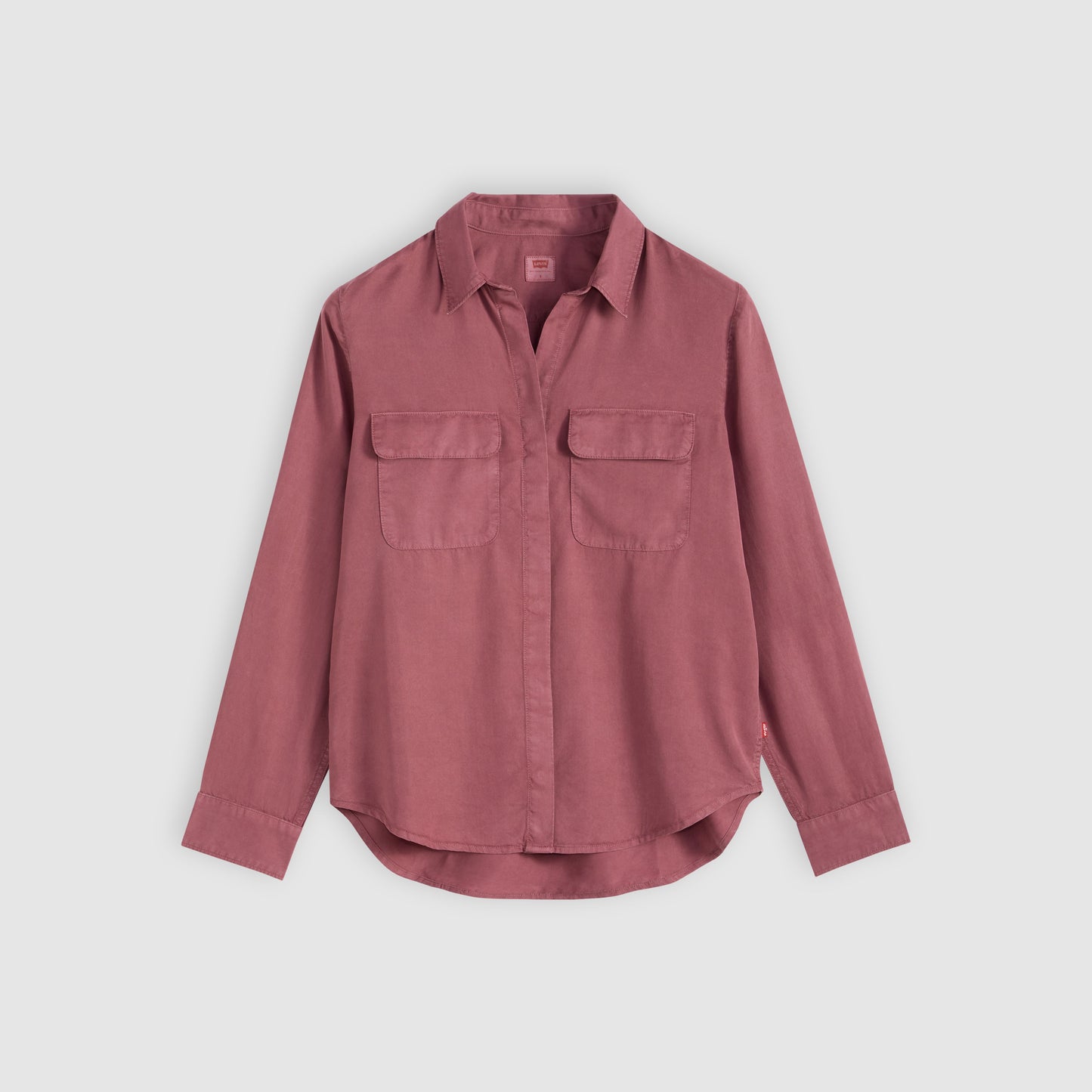 Camicia donna Levi’s Elaine Crushed Berry vista frontale