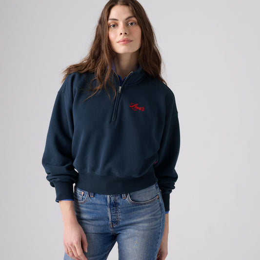 Levi’s felpa donna Graphic Vintage '80s Quarter-Zip 008CM0002 - immagine 2