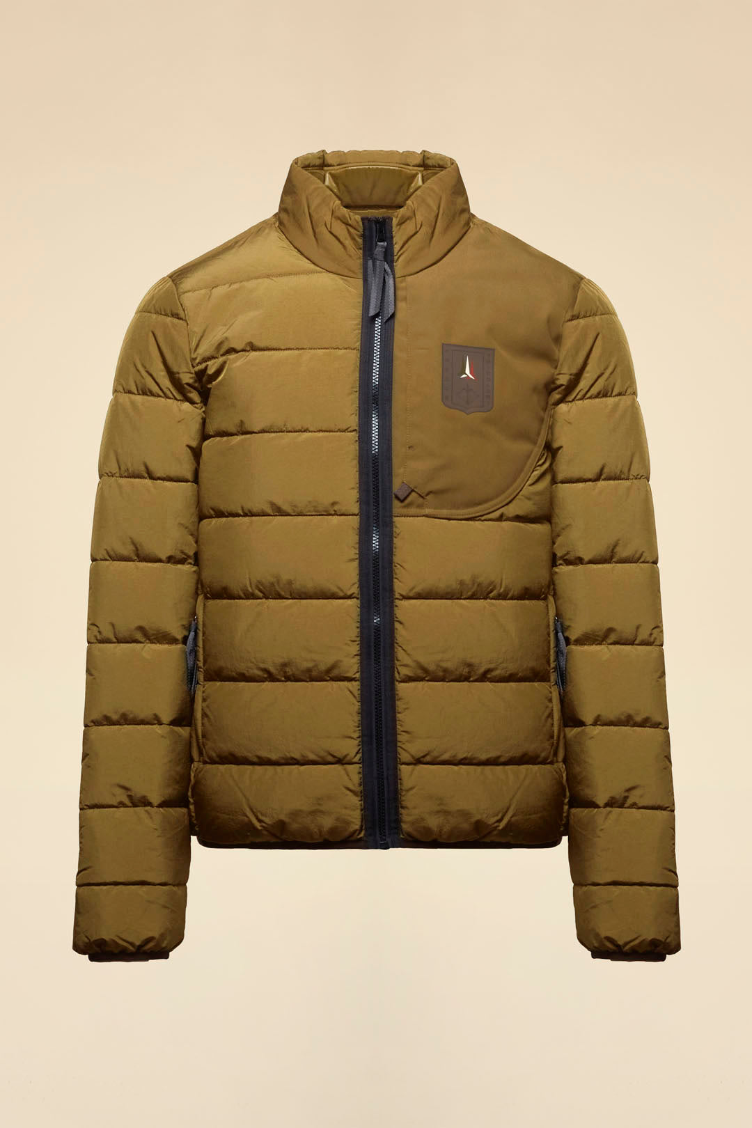 Aeronautica Militare Giubbino uomo in nylon crinkle cangiante