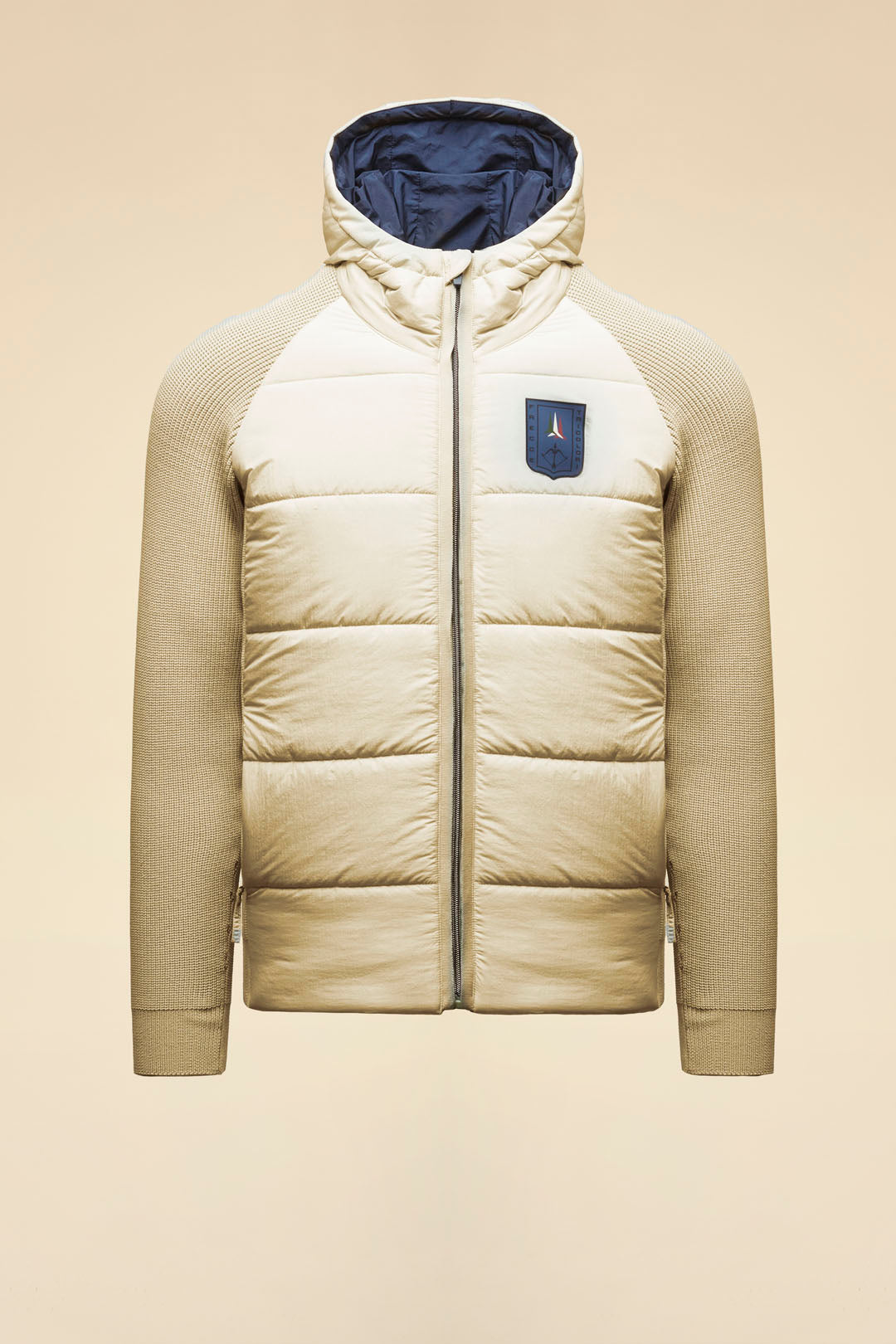 Aeronautica Militare Giacca uomo imbottita in nylon e maglia