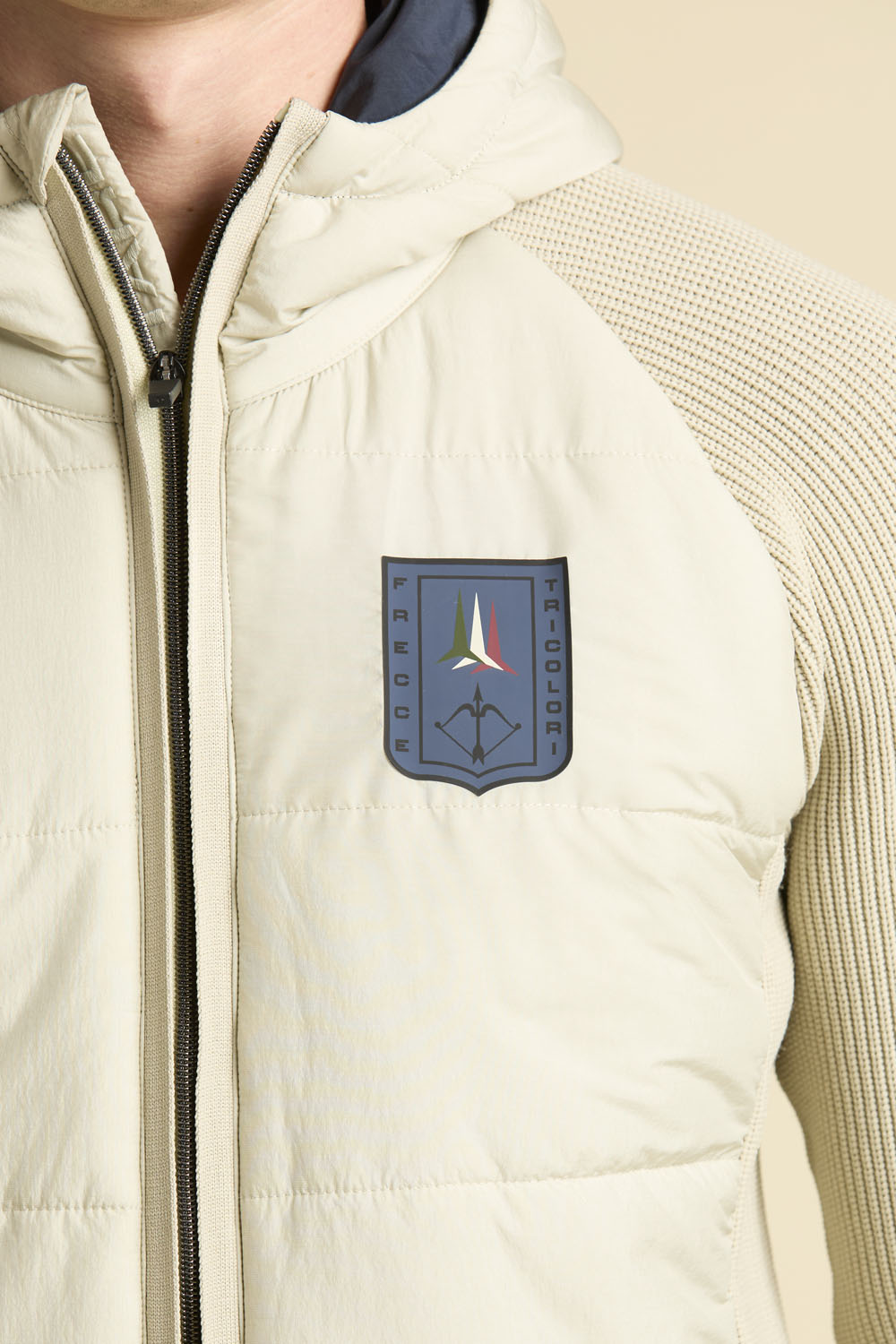 Aeronautica Militare Giacca uomo imbottita in nylon e maglia