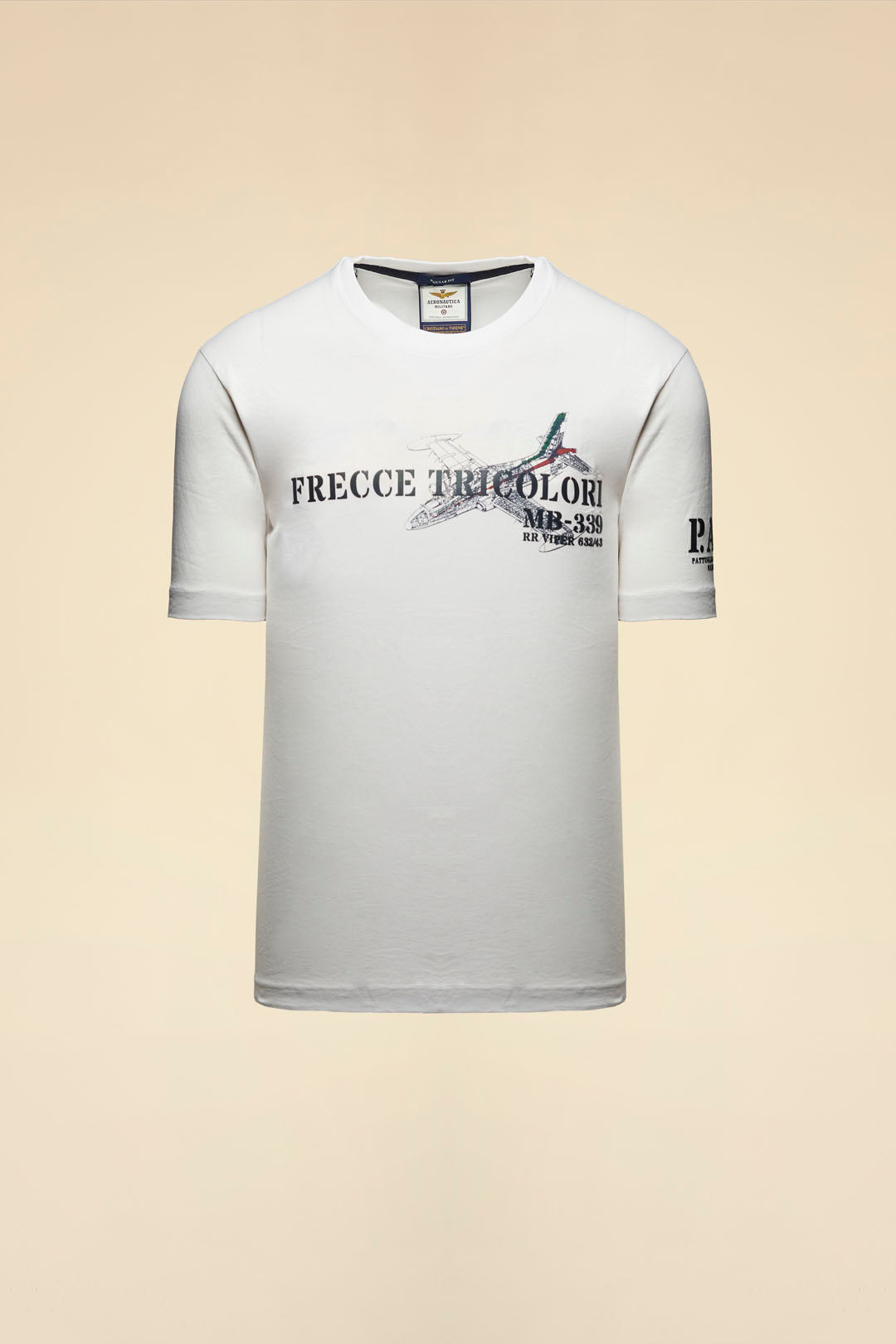 Aeronautica Militare T-shirt uomo girocollo stampata MB-339 261TS2541UJ00727 73062