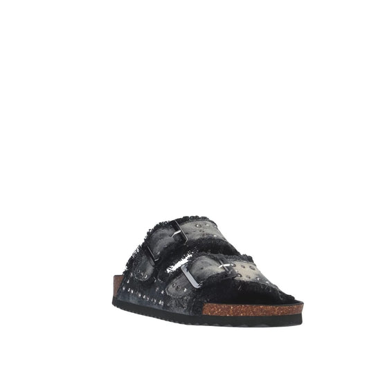 Farben von kalifornischem Denim und Strass-Sandalen
Damenschuhe
HC.BIO406/BLA