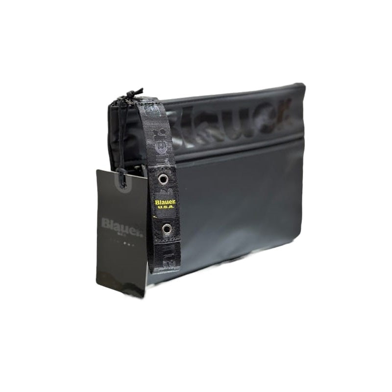 Blauer Pochette uomo clutch 20X28