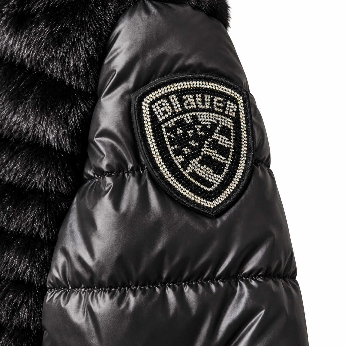 Blauer Giubbotto donna lungo trench mod Aspen 26WBLDK01223-007685-999 - immagine 4