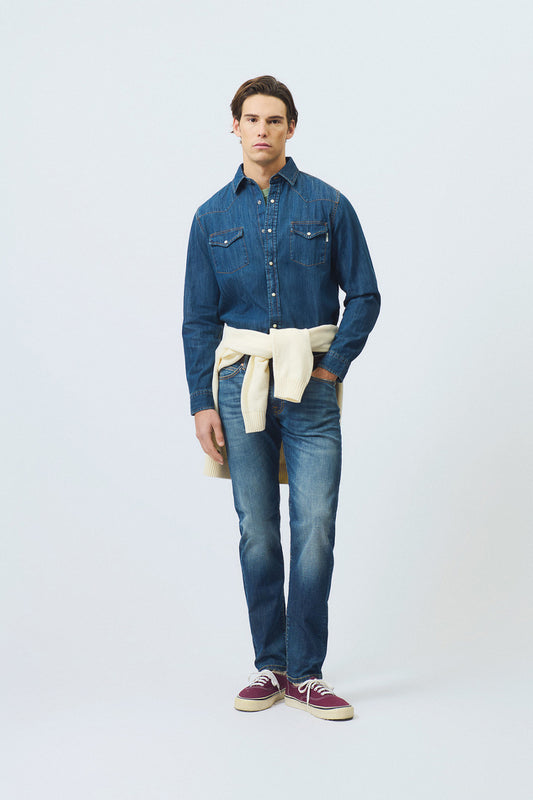 Roy Roger's jeans uomo 517 denim Elast Jcole denim