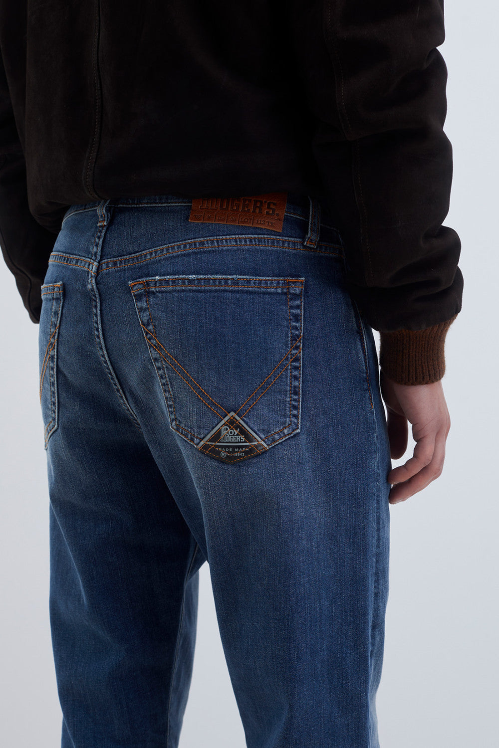 Roy Roger's jeans uomo new 529 man denim elast. Weared 10 denim
