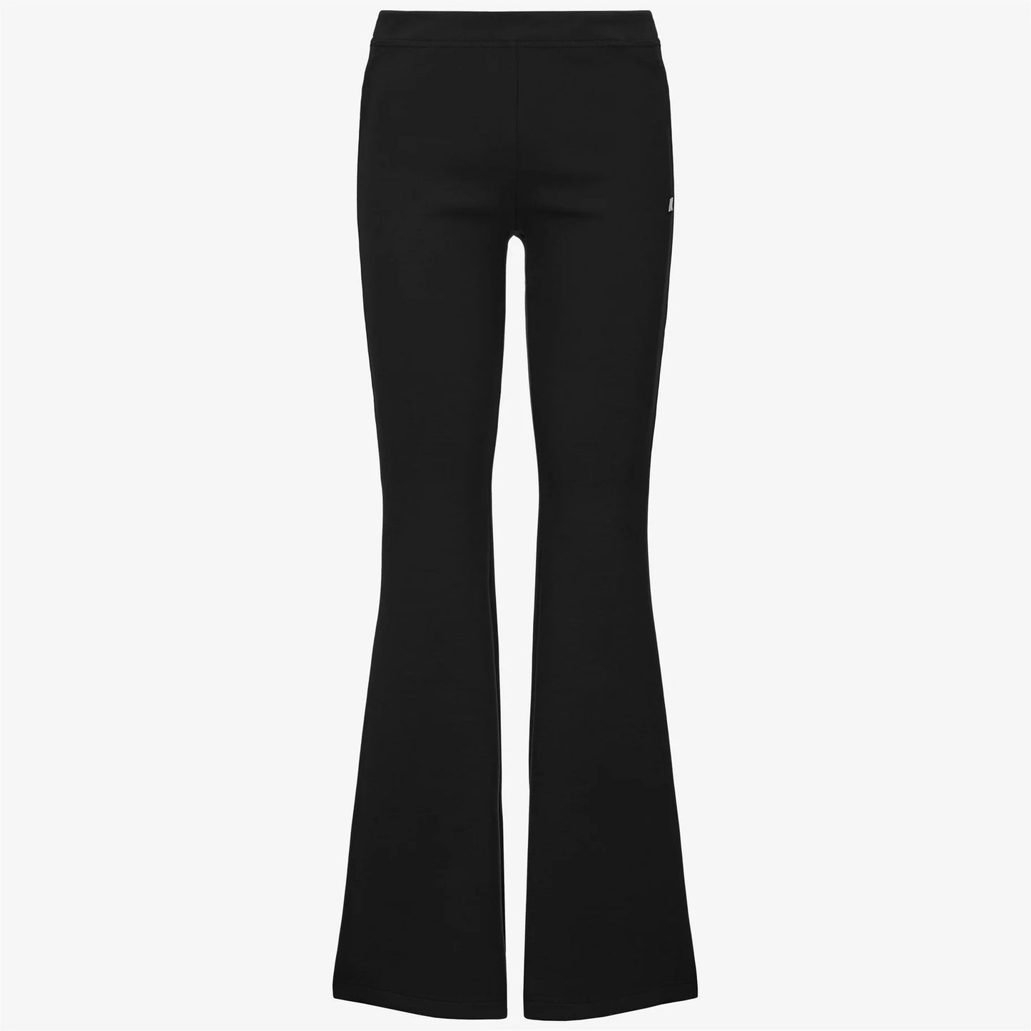K-Way pantaloni donna Jenny sportivi flare colore nero grigio