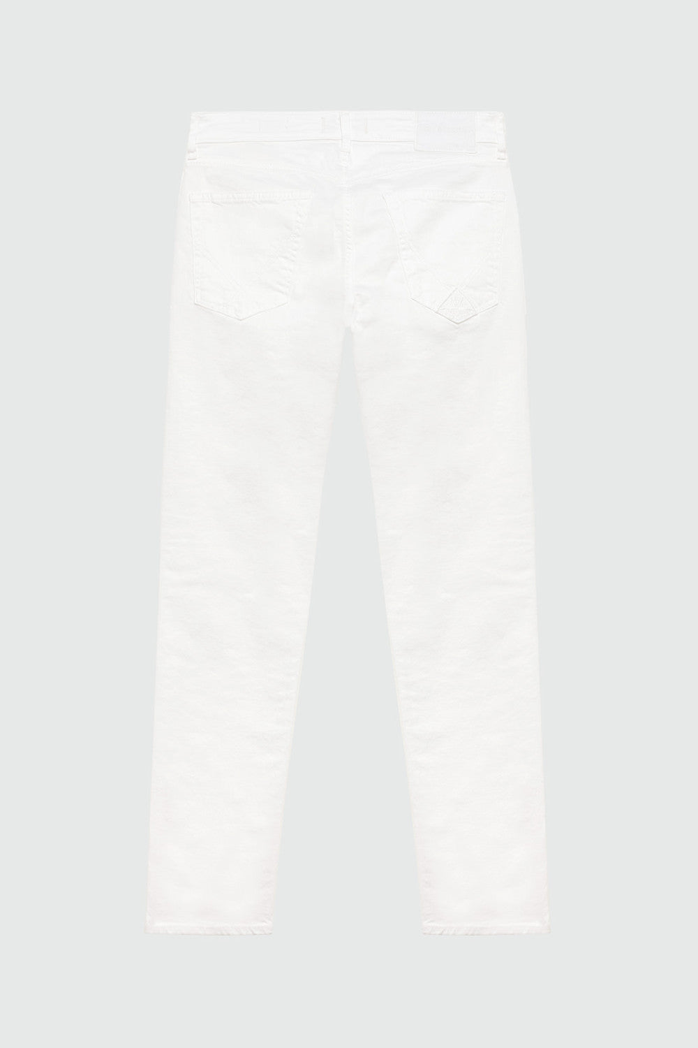 Roy Roger's Pantalone uomo gab elast Read Optic white