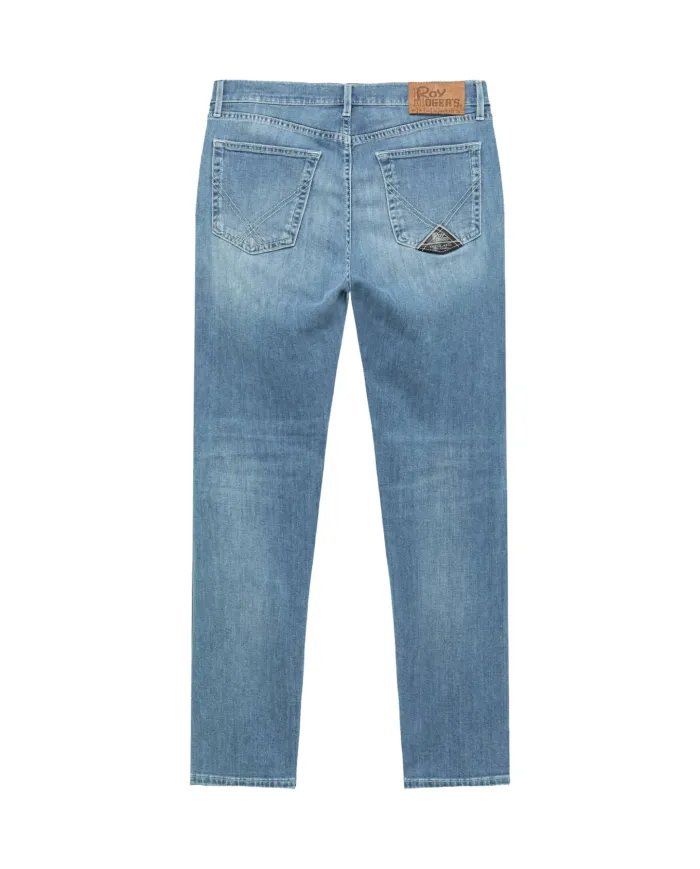 Roy Roger's Jeans Uomo New Elias Man Elite Denim Chiaro