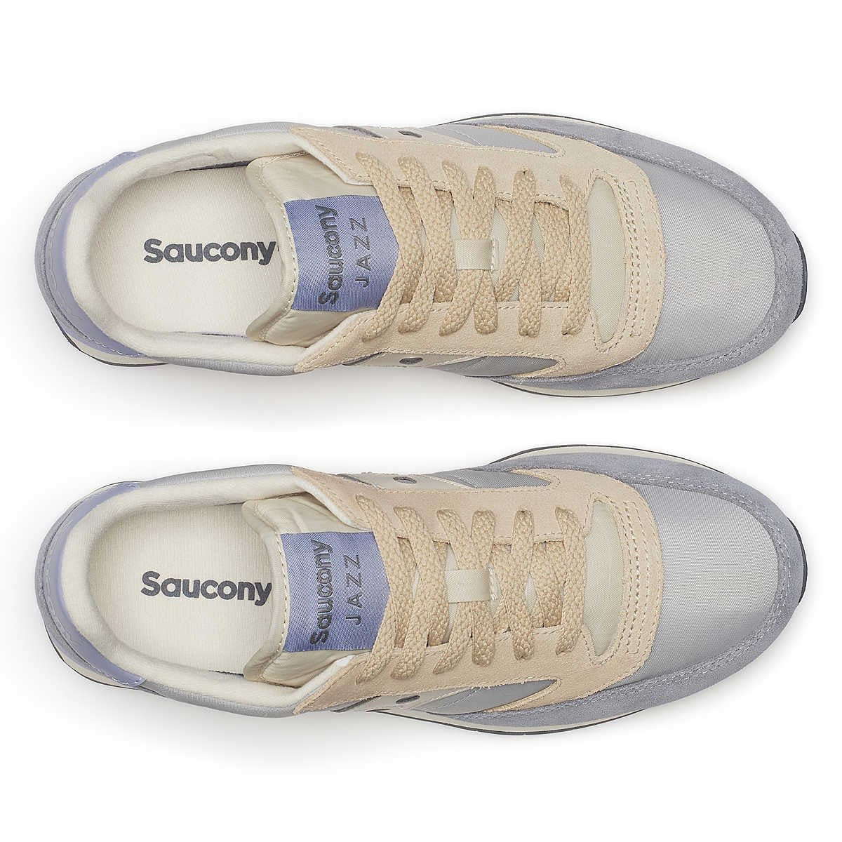 Sneakers Saucony Jazz Original Uomo Grey Tan – vista dall'alto
