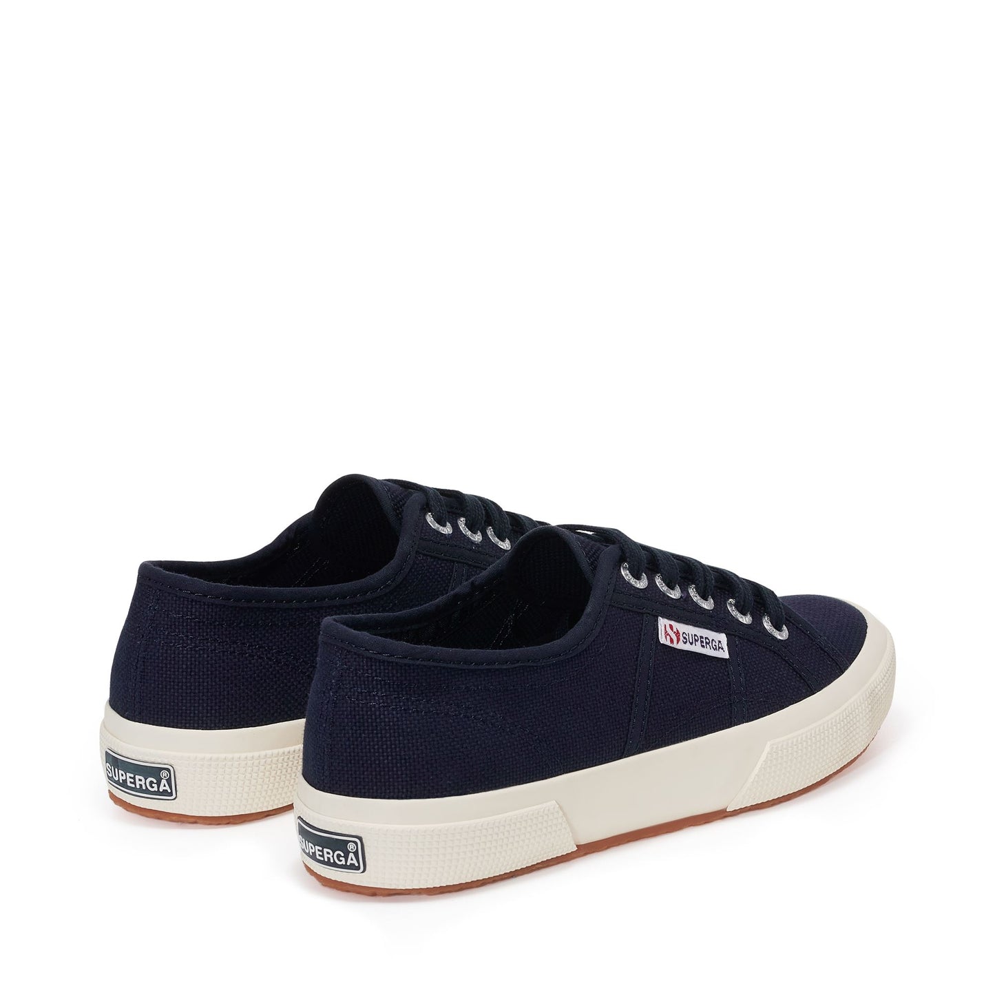 Superga 2750 sneaker donna vegan in tela di cotone traspirante con suola in gomma naturale vista dietro