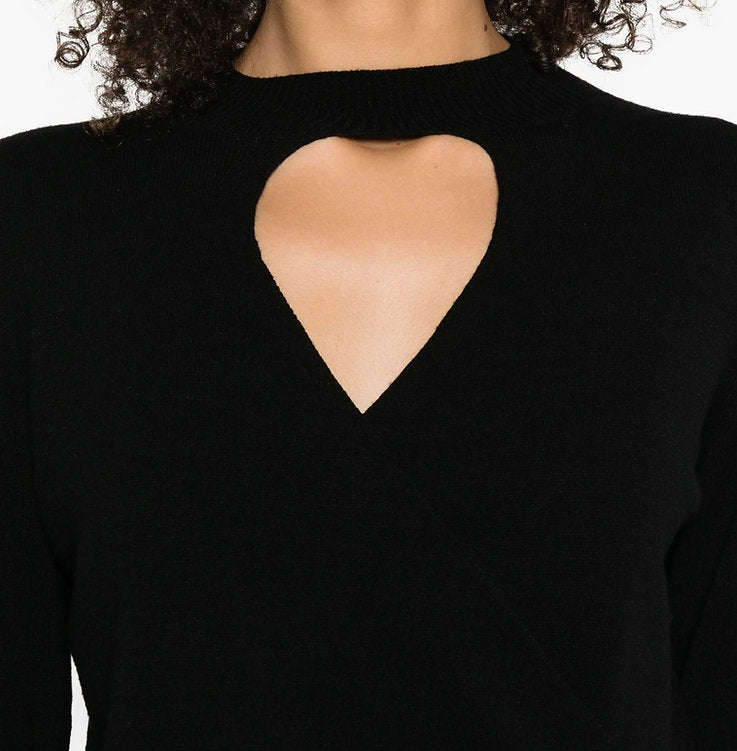 Twinset Maglia Donna con Cut-Out e Incrocio – dettaglio