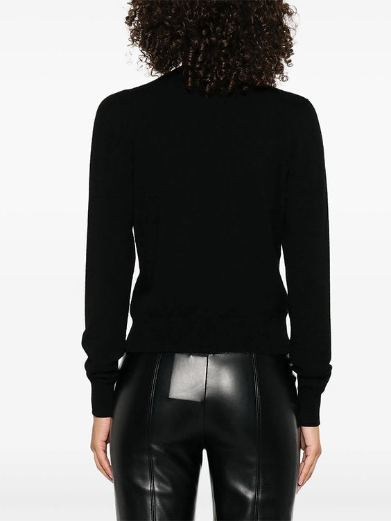 Twinset Maglia Donna con Cut-Out e Incrocio – dietro