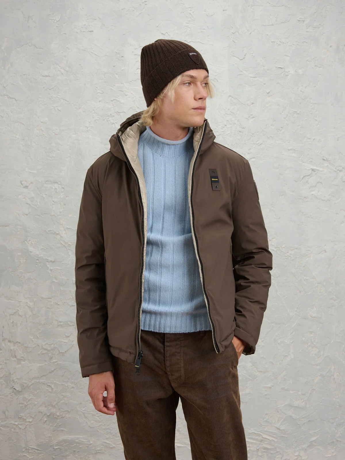 Blauer piumino reversibile Uomo modello Ballard 26WBLUC06063-005480 - CRDS 30B - immagine 1