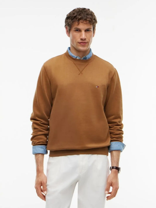 Tommy Hilfiger Felpa uomo Essential Fleece Sweatshirt MW0MW40000GVH