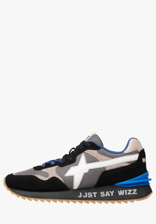 W6yz scarpe uomo YAK-M. - Sneakers in tessuto tecnico e suede - Nero-Grigio
2015185111A33