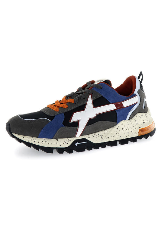 W6yz scarpe uomo Breeze 3-M suede gum fabbric Antracite-black-azure
2018612061B06