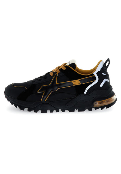 W6yz scarpe uomo Breeze 3-M suede gum fabbric Black - Zucca
2018612091A70
