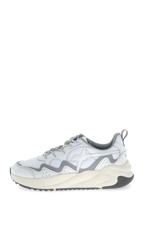 W6yz scarpe uomo mod FLIK suede nylon white - grey
2019458041N14