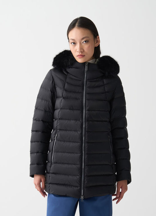 Colmar capospalla donna Piumino a trapezio con pelliccia 2233E 2YO 99
