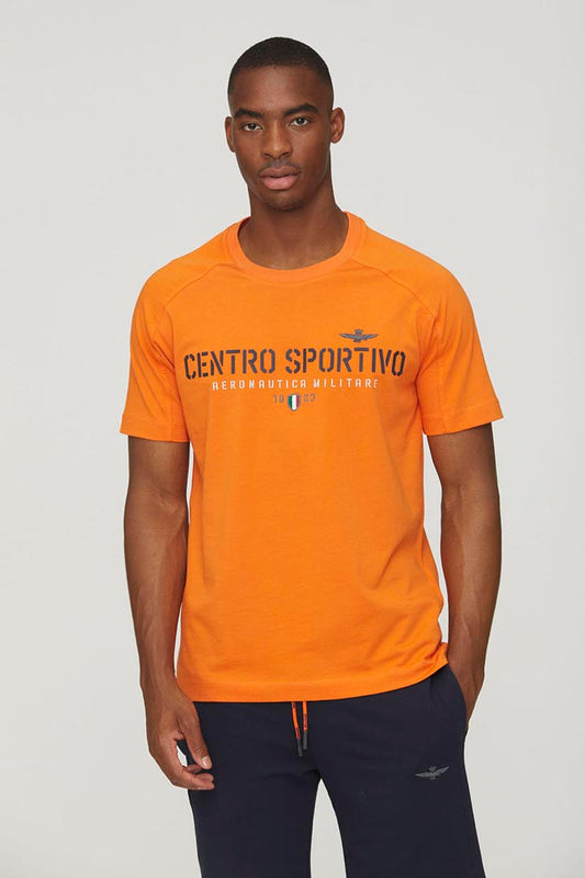 Aeronautica Militare T-shirt uomo manica corta CARROT ORANGE