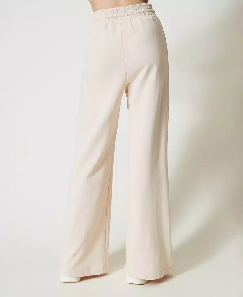 Twinset Pantalone felpa donna a palazzo