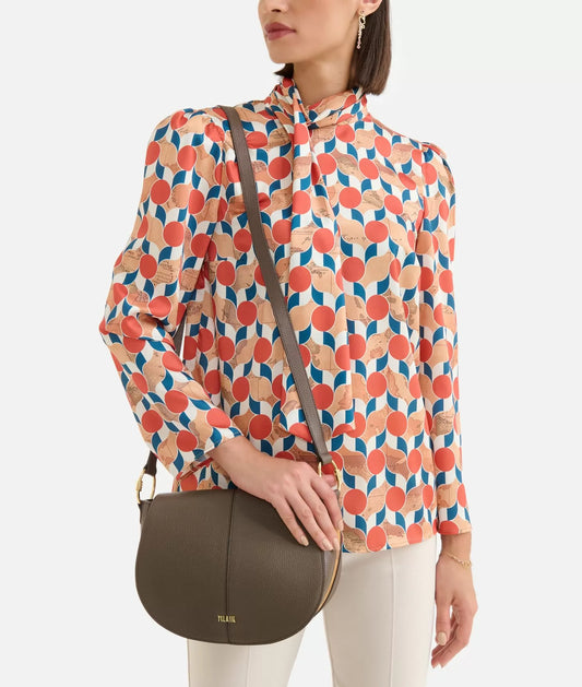 Damen-Schultertasche 1. Klasse mit Überschlag