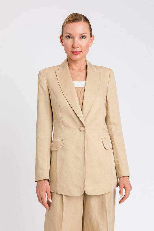 Twinset Giacca donna in misto lino  251TE2140