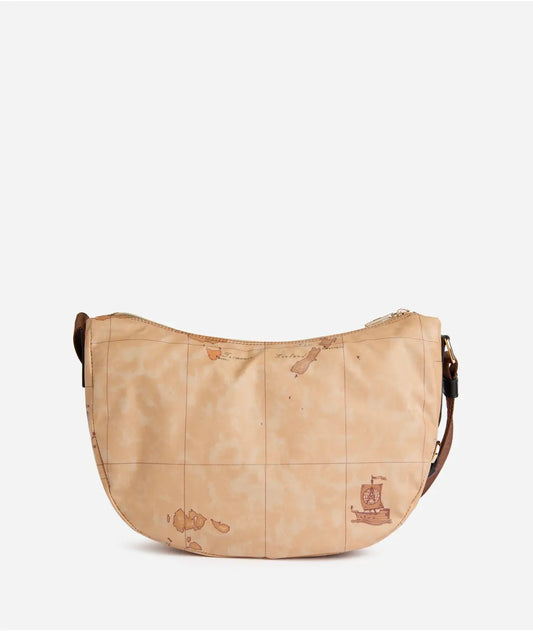 1st Class Highland Soft Medium Schultertasche für Damen, Schwarz