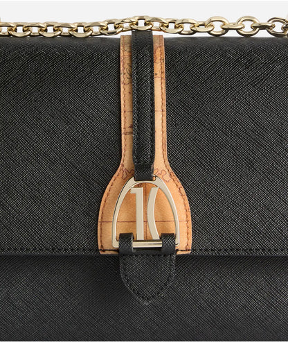 1^ Classe Borsa donna Horsy Bag tracolla Nera LD57/T407 0001