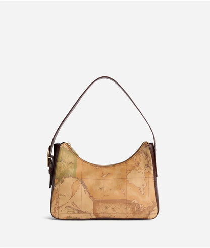 1st Class Valley Geo Damen-Schultertasche Mahagoni LD65/G611 0529