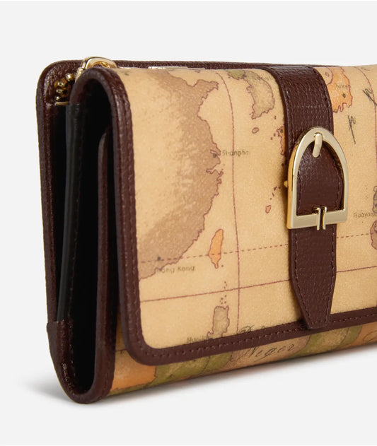 Valley Geo Medium Bifold Wallet für Damen, 1. Klasse, Kastanie, PP03/G611 0529