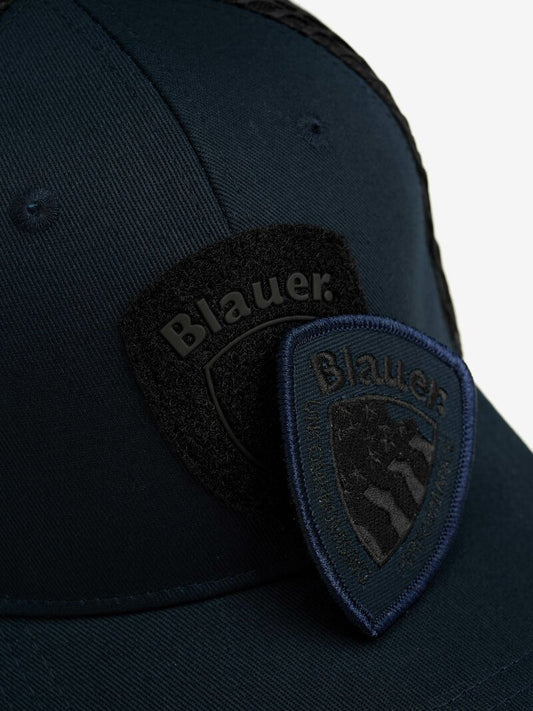 Blauer Cappello uomo mod Quaker 25SBLUA04528