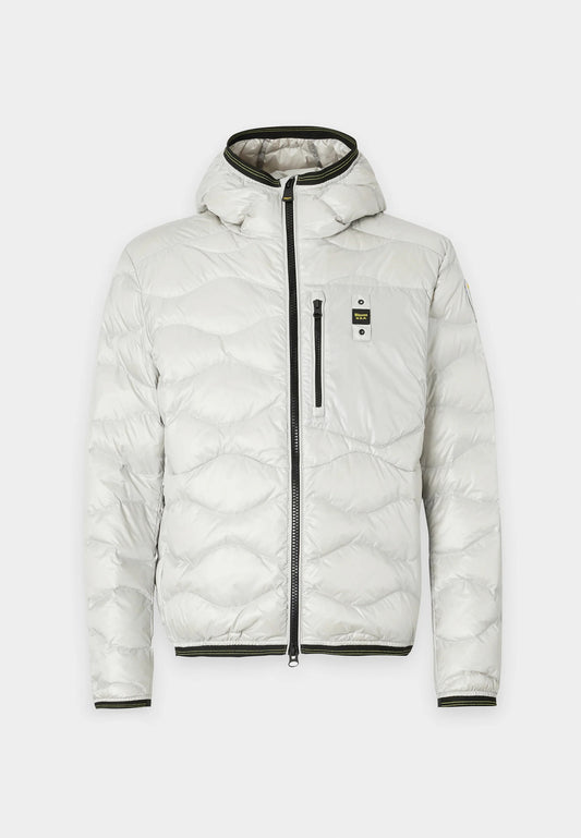 Blauer Men's short padded feather jacket mod. Wave - Men's outerwear