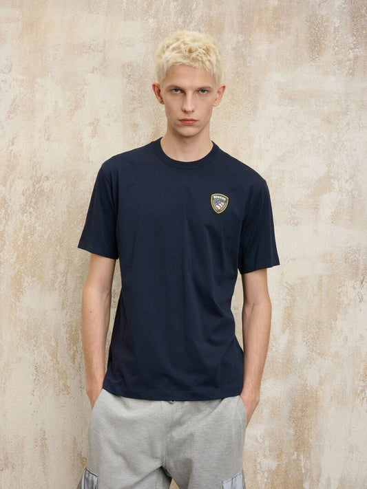 Blauer T-shirt uomo mod Faxon 25SBLUH02194